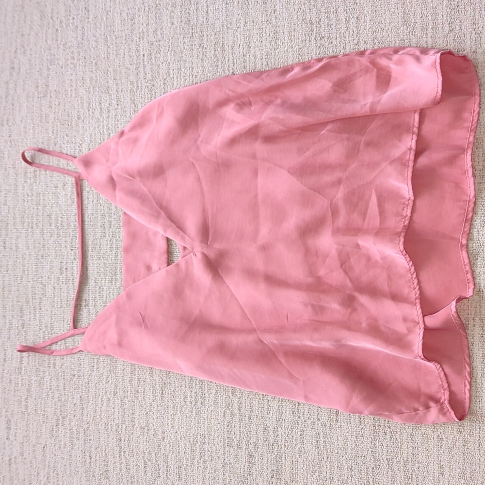 Pink Silky Top